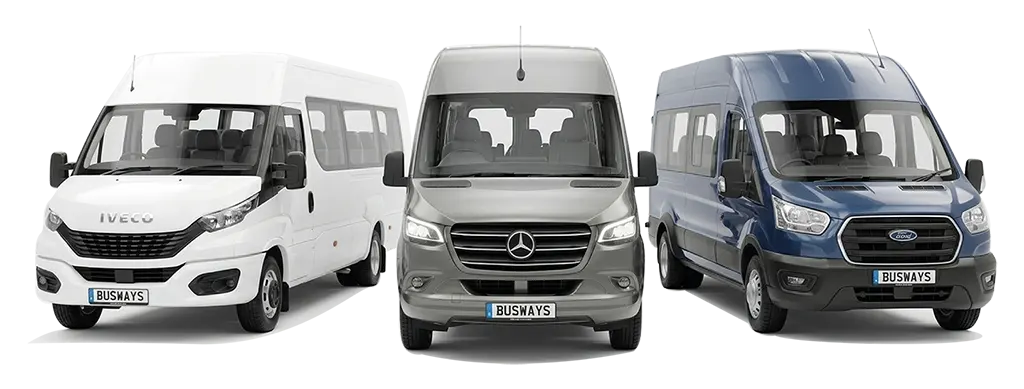 Busways modern coach fleet available for travel and group hire